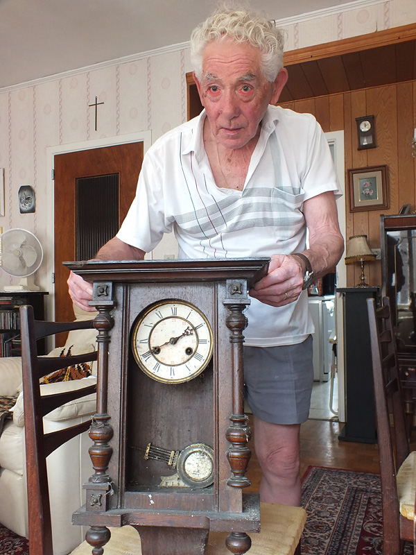 J’ai toujours l’horloge de mes grands-parents